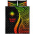 Marshall Islands Quilt Bet Set - Reggae Polynesian Tentacle Tribal Pattern 5