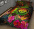 Federated States of Micronesia Polynesian Quilt Bed Set - Hibiscus and Banana Leaves 2