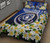 Northern Mariana Islands Quilt Bed Set - Polynesian Plumeria Pattern 2