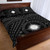 Marshall Personalised Quilt Bed Set - Marshall Seal With Polynesian Tattoo Style ( Black) 3