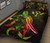 Kosrae Polynesian Quilt Bed Set - Turtle With Blooming Hibiscus Reggae 2