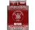 Niue Quilt Bed Set - Niue Coat Of Arms Polynesian Tattoo Fog Red Style 1