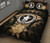 Northern Mariana Islands Polynesian Quilt Bed Set Hibiscus Gold 2