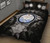 Marshall Islands Polynesian Quilt Bed Set Hibiscus Gray 2
