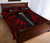 New Caledonia Quilt Bed Set - New Caledonia Coat Of Arms & Polynesian Red Tattoo Style 4