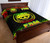 Federated States of Micronesia Quilt Bed Set - Federated States of Micronesia Seal Fog Style Reggae Version 4
