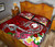 Pohnpei Quilt Bed Set - Turtle Plumeria (Red) 4