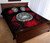 American Samoa Polynesian Quilt Bed Set Hibiscus Red 3