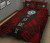 Northern Mariana Islands Quilt Bed Set - Northern Mariana Islands Seal & Polynesian Red Tattoo Style 3