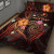 Yap Polynesian Personalised Quilt Bed Set - Legend of Yap (Red) 2