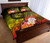 Polynesian Hawaii Custom Personalised Quilt Bed Set - Humpback Whale with Tropical Flowers (Yellow) 3