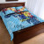 Cook Islands Custom Personalised Quilt Bed Set - Tropical Style 3