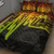 American Samoa Quilt Bed Sets - Seal With Polynesian Pattern Heartbeat Style (Reggae) 1