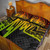 American Samoa Quilt Bed Sets - Seal With Polynesian Pattern Heartbeat Style (Reggae) 2