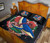 Hawaii Quilt Bed Set - Hawaii Hibiscus Whale Turtle 5