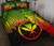 Polynesian Hawaii Quilt Bed Set - Tribal Wave Tattoo Reggae 1