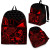 Tokelau Polynesian Backpack Turtle Hibiscus Red 1