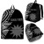 Nauru Custom Personalised Backpack Flash Black 1