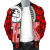 Hawaii Polynesian Bomber Jacket - Red Raider Kahuku 5