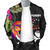 Pohnpei Bomber Jacket - Polynesian Hibiscus Pattern 3