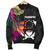 Pohnpei Bomber Jacket - Polynesian Hibiscus Pattern 5