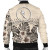 Chuuk Bomber Jacket - The Beige Hibiscus 3