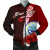 Federated States Of Micronesia Custom Personalised Bomber Jacket - Coat Of Arm With Hibiscus 1