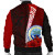 Federated States Of Micronesia Custom Personalised Bomber Jacket - Coat Of Arm With Hibiscus 2