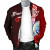 Federated States Of Micronesia Custom Personalised Bomber Jacket - Coat Of Arm With Hibiscus 3