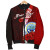 Federated States Of Micronesia Custom Personalised Bomber Jacket - Coat Of Arm With Hibiscus 5