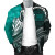 Samoa Bomber Jacket - Samoa Seal Wave Style (Green) 3