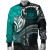 Samoa Bomber Jacket - Samoa Seal Wave Style (Green) 4