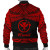 Hawaii Polynesian Custom Personalised Bomber Jacket - Hawaii Pride Red Version 2
