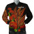 Polynesian Hawaii Personalised Bomber Jacket - Ohia Lehua 1