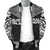 Austral Islands Polynesian Chief Bomber Jacket - Black Version 3
