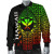 Hawaii Bomber Jacket- Kanaka Maoli Rocket Style (Reggae) 3