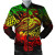 Hawaii Polynesian Bomber Jacket - Kanaka Maoli Reggae Shark Polynesian Tattoo 1