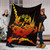 Tonga Polynesian Premium Blanket - Swordfish With Hibiscus 6