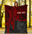Tahiti Personalised Premium Blanket - Tahiti Seal In Heartbeat Patterns Style (Red) 5 Tahiti Personalised Premium Blanket - Tahiti Seal In Heartbeat Patterns Style (Red) 5