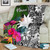 Nauru Premium Blanket - Turtle Plumeria Banana Leaf 2