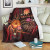 Nauru Polynesian Personalised Premium Blanket - Legend of Nauru (Red) 1