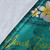 Northern Mariana Islands Polynesian Custom Personalised Blanket - Plumeria With Blue Ocean 3