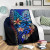 Tonga Custom Personalised Premium Blanket - Vintage Tribal Mountain 5