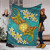Northern Mariana Islands Polynesian Blanket - Manta Ray Ocean 6