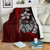 Kosrae Micronesia Premium Blanket Red - Turtle With Hook 1