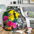 New Caledonia Premium Blanket - Turtle Plumeria Banana Leaf 3