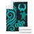 Pohnpei Micronesian Premium Blanket - Turquoise Tentacle Turtle 7 Pohnpei Micronesian Premium Blanket - Turquoise Tentacle Turtle 7