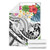 Tonga Polynesian Premium Blanket - Summer Plumeria (White) 7