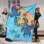 Nauru Custom Personalised Premium Blanket - Tropical Style 3