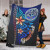 Marshall Islands Custom Personalised Premium Blanket - Vintage Tribal Mountain Crest 8
